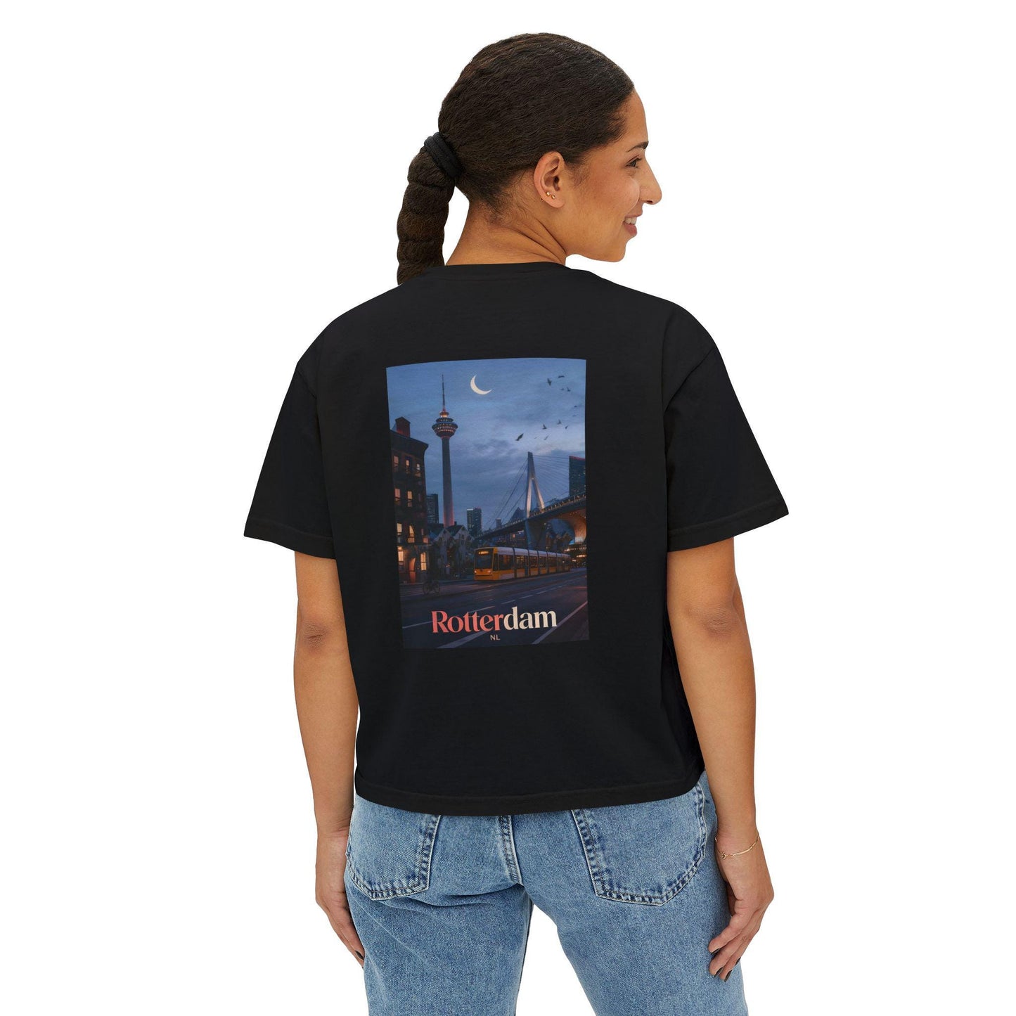 Women's Boxy Tee and Modern Rotterdam