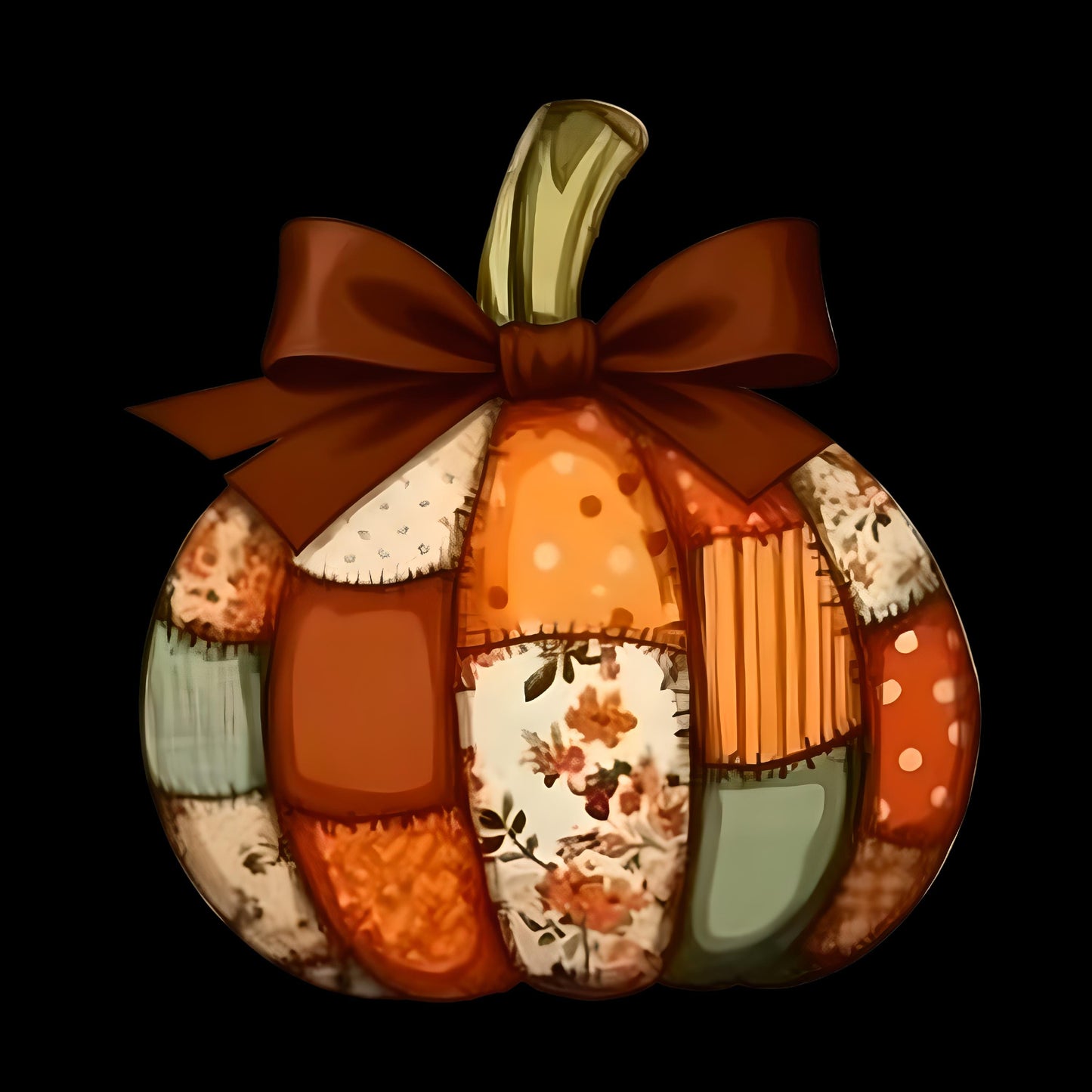Harvest Quilt Pumpkin