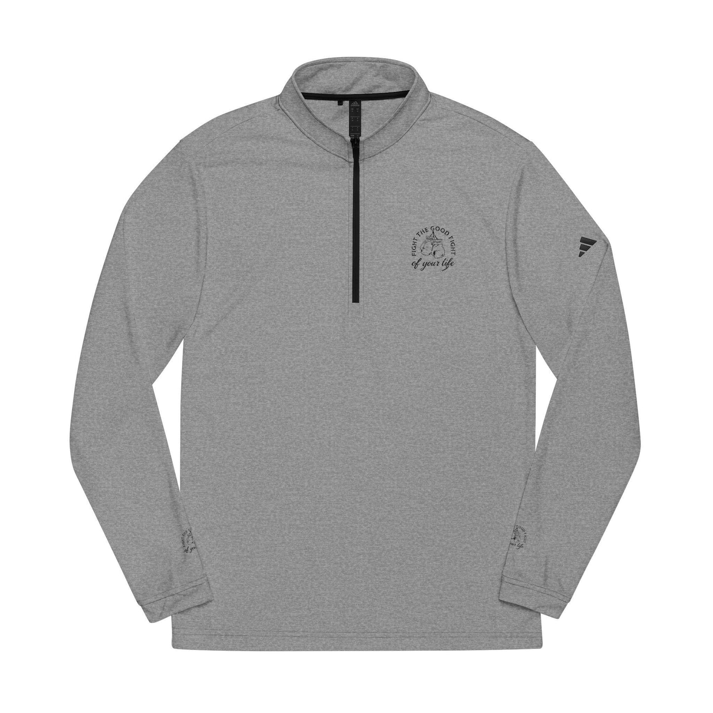 Adidas® Quarter-Zip Pullover - Stylish Sportswear, Ideal for Gym, Casual Wear, Outdoor Activities, Gift for Fitness Enthusiasts