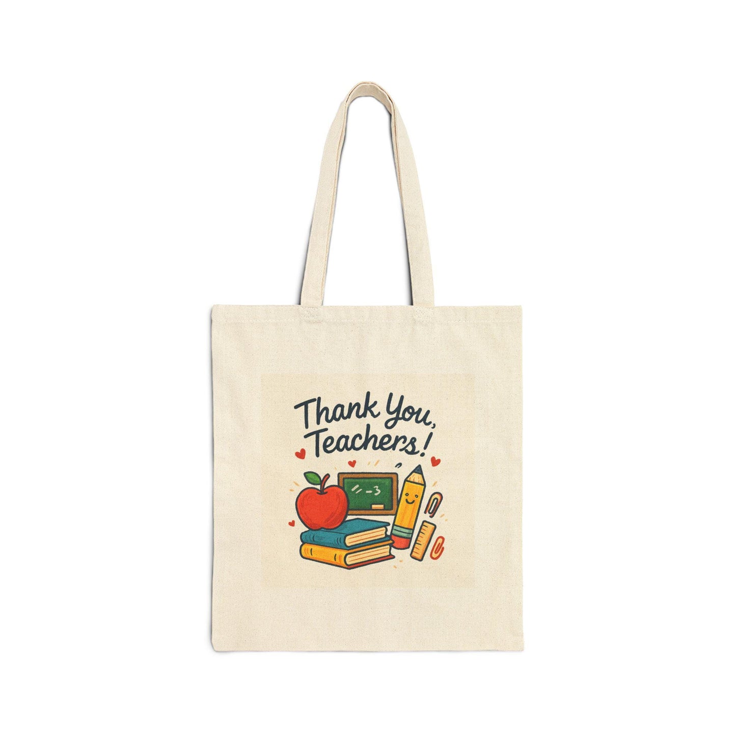 Thank You, Teachers! Doodle Art for Tote Bag