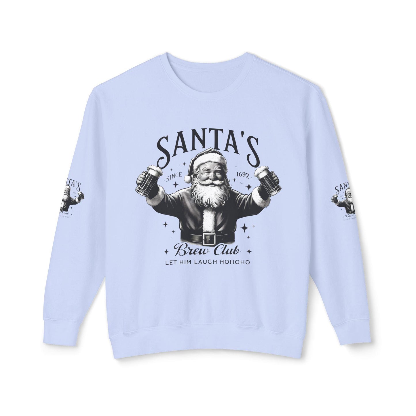 Santa's Brew Club Crewneck Sweatshirt, Unisex Holiday Sweatshirt, Christmas Gift, Cozy Winter Sweater, Funny Christmas Apparel, Santa [...]