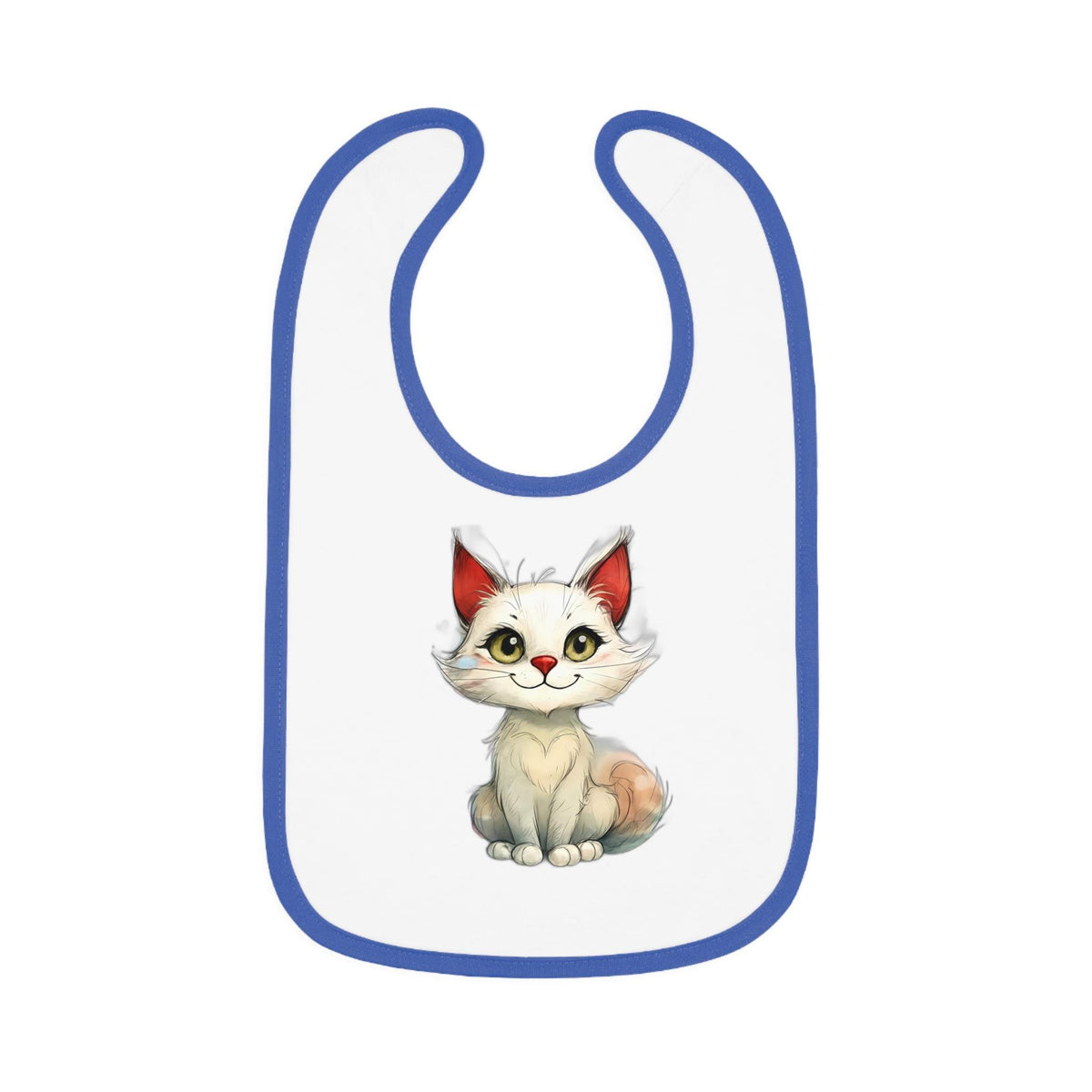 Cute Cat Baby Bib, Adorable Baby Feeding Accessory, Infant Gift, Baby Shower Must-Have, Animal Lover's Bib