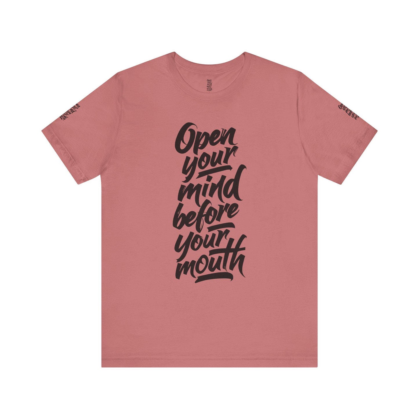 Mindful Message Tee - Unisex Jersey Short Sleeve Tee, Inspirational Shirt, Gift for Friends, Motivation Wear, Casual Outfit