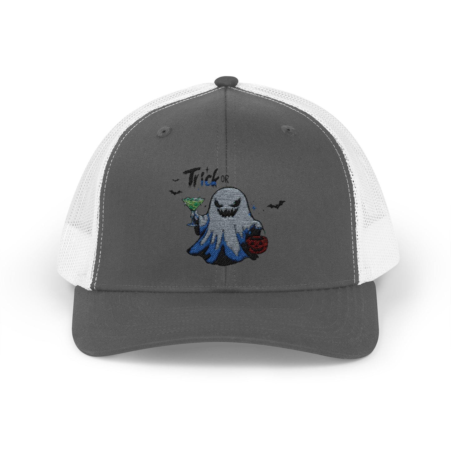 Whimsical Trick-or-Treat Snapback Cap, Halloween Hat, Kid's Costume Accessory, Festive Fashion, Trick or Treat Cap