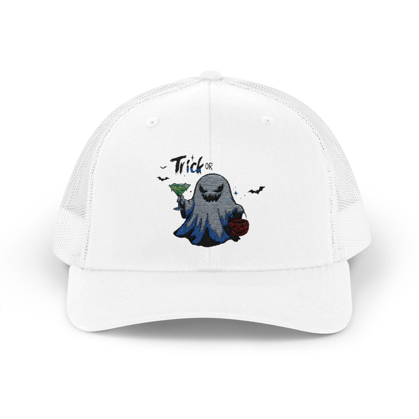 Whimsical Trick-or-Treat Snapback Cap, Halloween Hat, Kid's Costume Accessory, Festive Fashion, Trick or Treat Cap