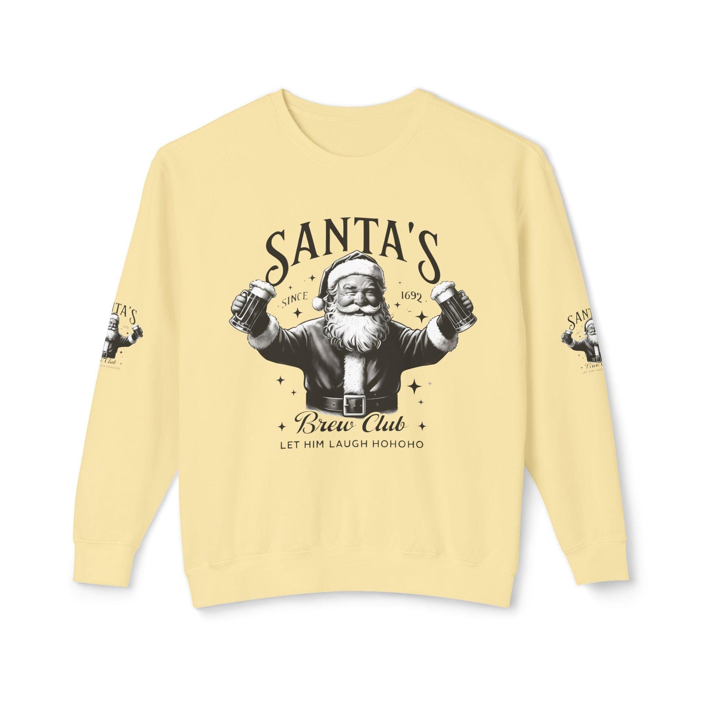 Santa's Brew Club Crewneck Sweatshirt, Unisex Holiday Sweatshirt, Christmas Gift, Cozy Winter Sweater, Funny Christmas Apparel, Santa [...]