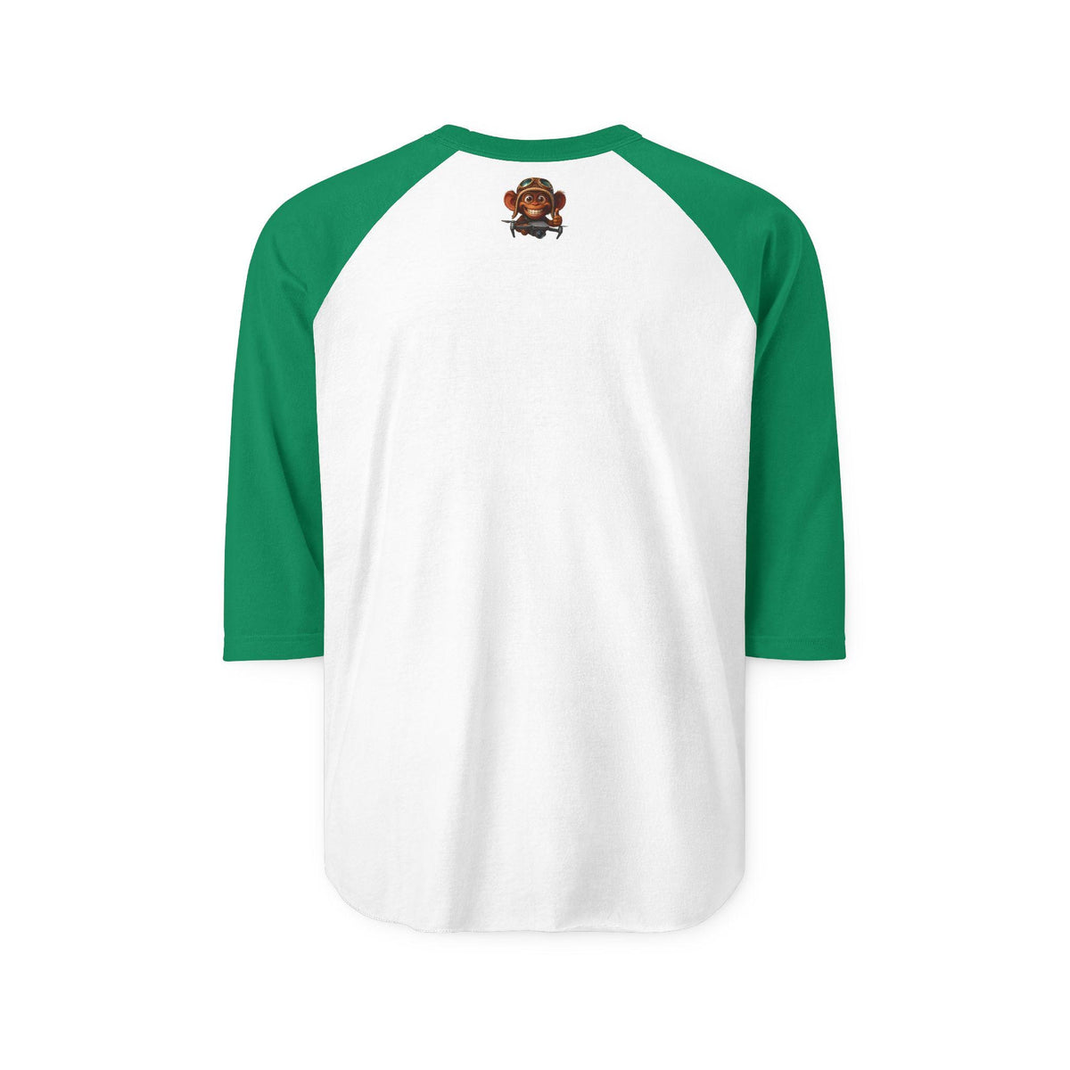 Funny Pilot Monkey Raglan Tee | Unisex Three-Quarter Sleeve Shirt | Gift for Aviation Lovers, Animal Lovers, Casual Wear, Birthday [...]