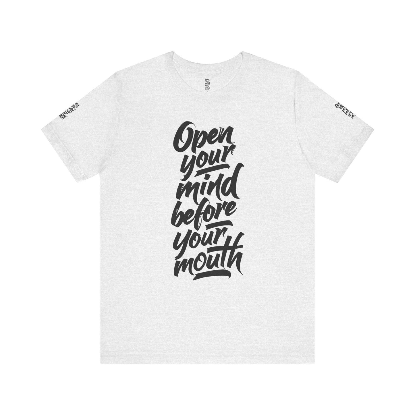 Mindful Message Tee - Unisex Jersey Short Sleeve Tee, Inspirational Shirt, Gift for Friends, Motivation Wear, Casual Outfit