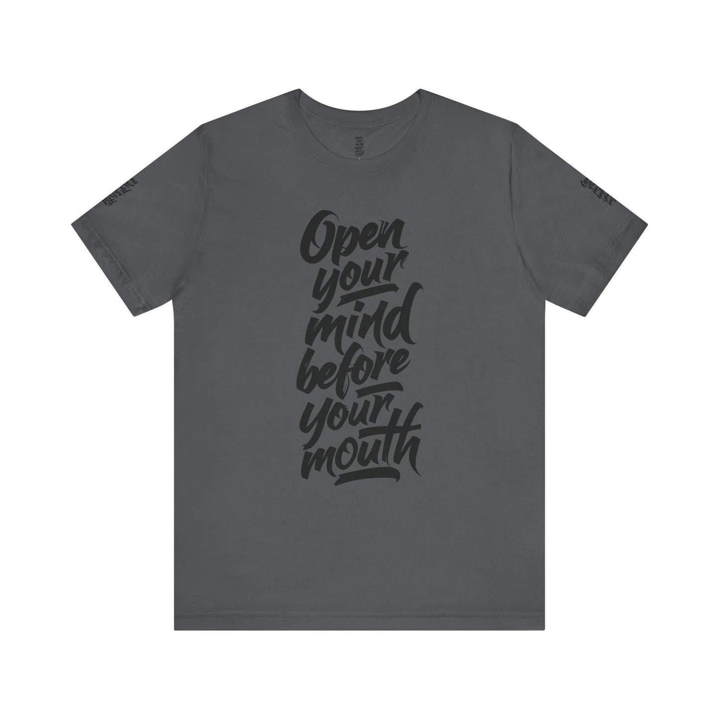 Mindful Message Tee - Unisex Jersey Short Sleeve Tee, Inspirational Shirt, Gift for Friends, Motivation Wear, Casual Outfit