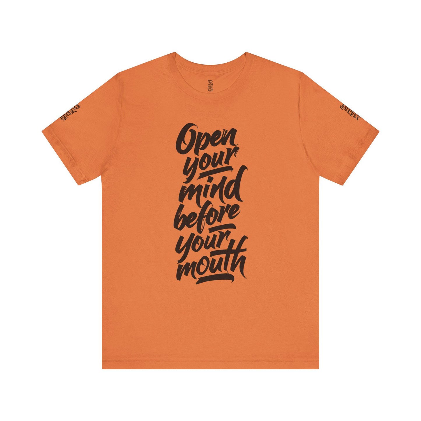Mindful Message Tee - Unisex Jersey Short Sleeve Tee, Inspirational Shirt, Gift for Friends, Motivation Wear, Casual Outfit