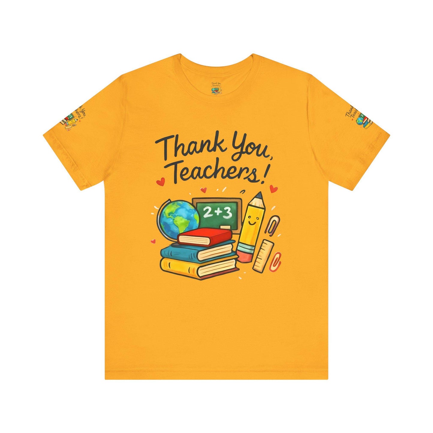 Thank You, Teachers! Appreciation T-Shirt Design