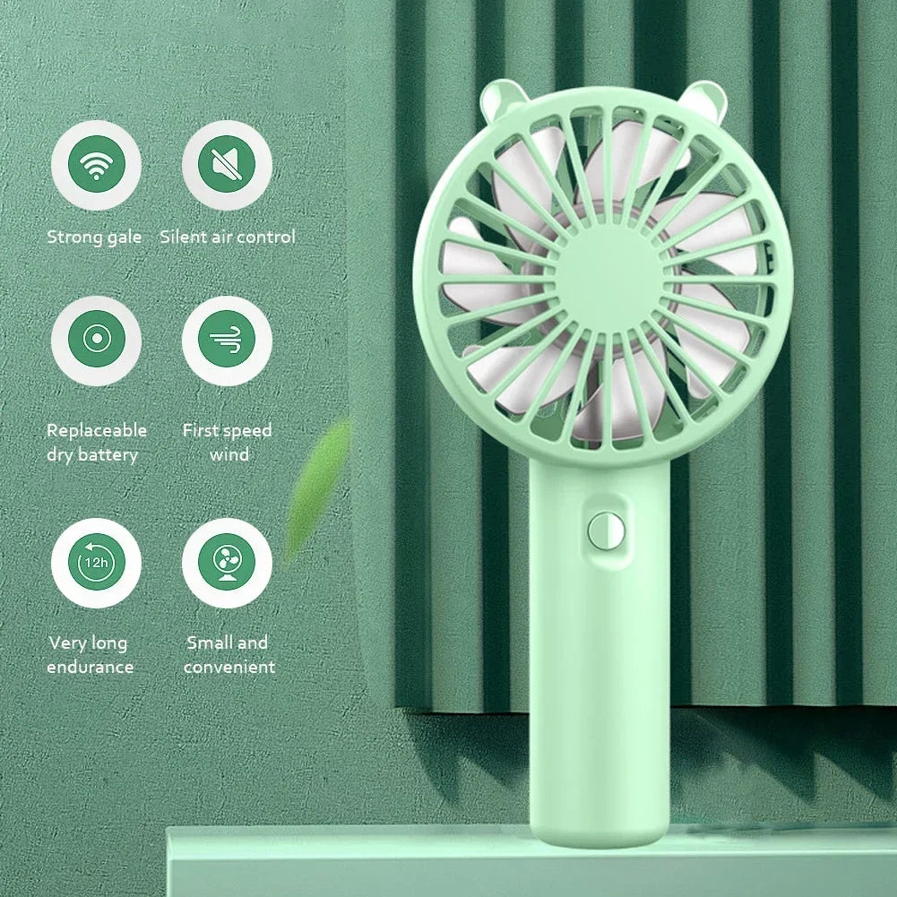 Zirnado™ Mini handventilator | Compact en oplaadbaar