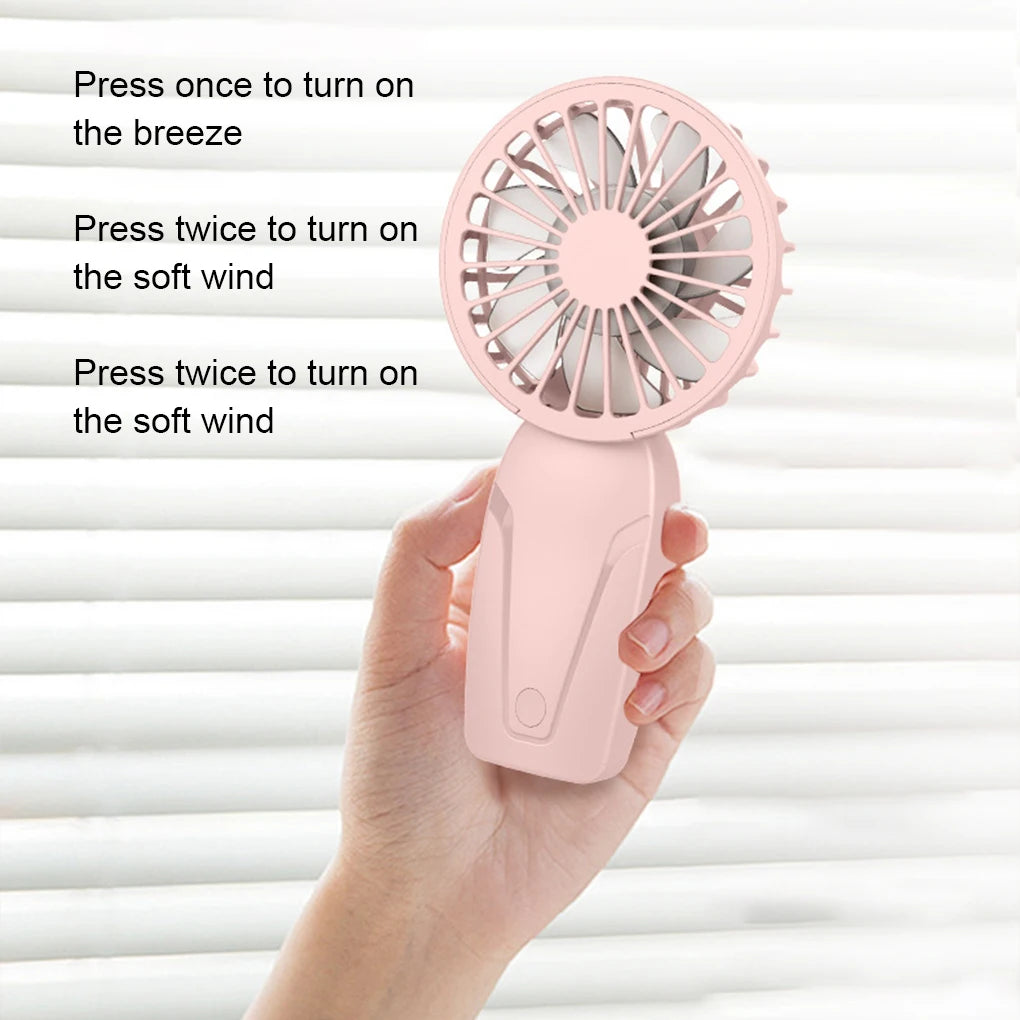 Zirnado™ BreezeMini™ – Compacte USB Handventilator | Lichtgewicht & Stil