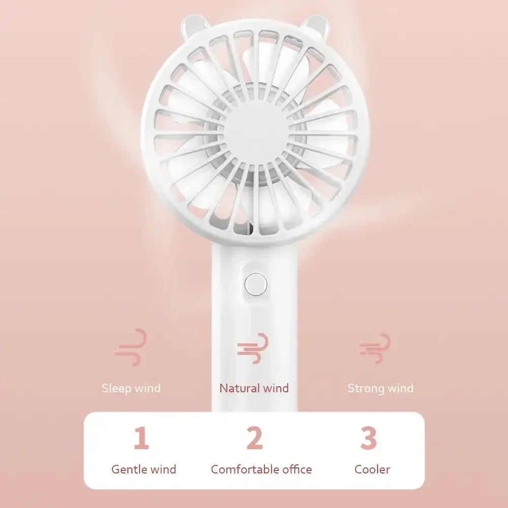 Zirnado™ Mini handventilator | Compact en oplaadbaar