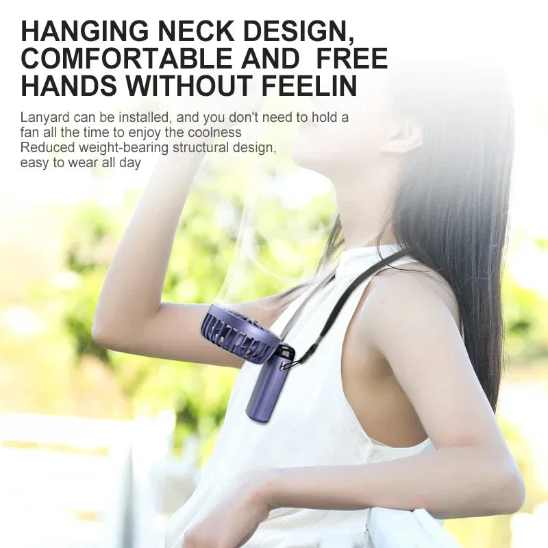 Zirnado™ TurboFlow Pro™ – USB Oplaadbare Handventilator met Digitaal Display