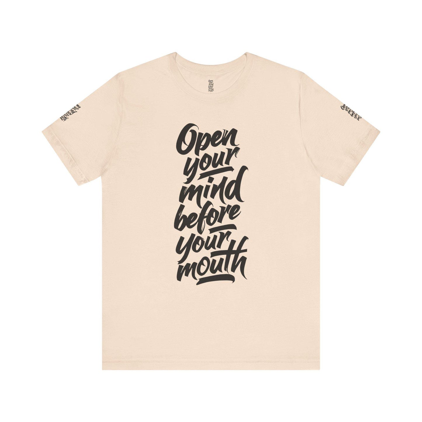 Mindful Message Tee - Unisex Jersey Short Sleeve Tee, Inspirational Shirt, Gift for Friends, Motivation Wear, Casual Outfit