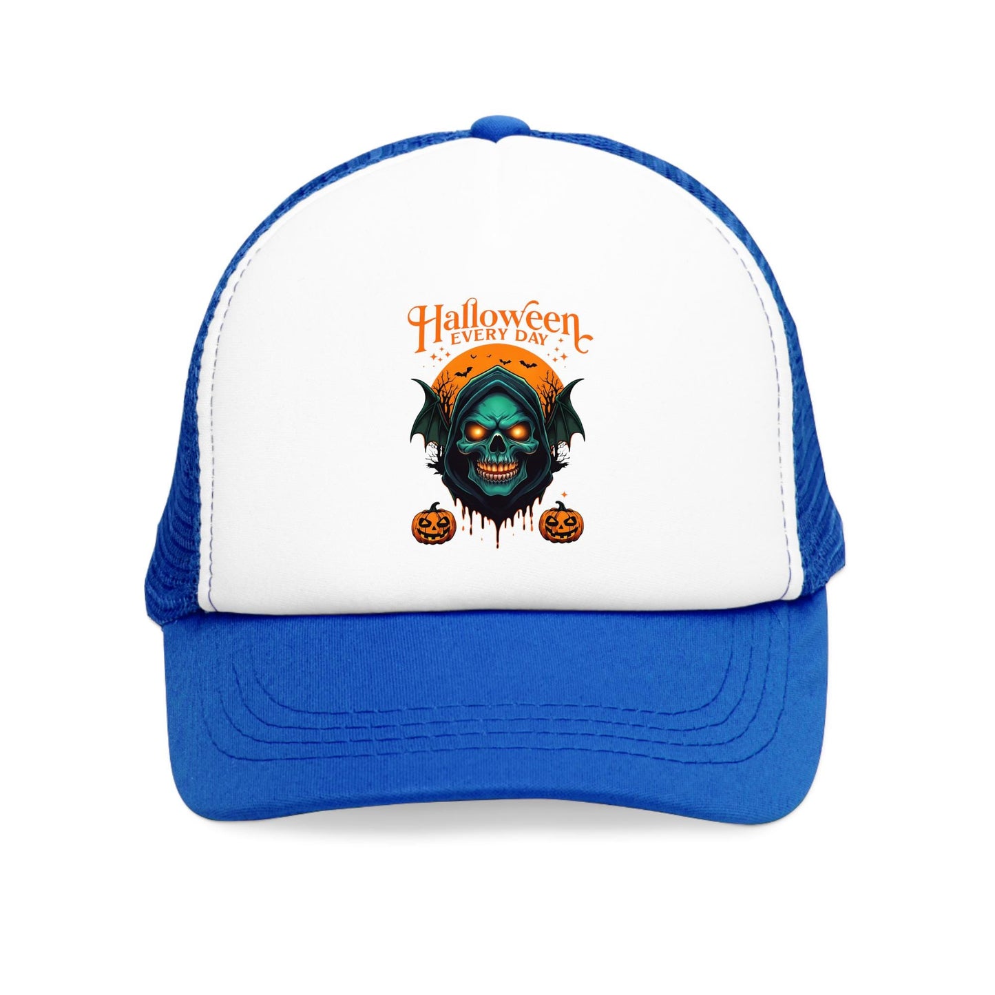 Halloween Mesh Cap, Perfect for Spooky Season, Party Accessory, Seasonal Gift, Fun Costume Addition, Everyday Wear