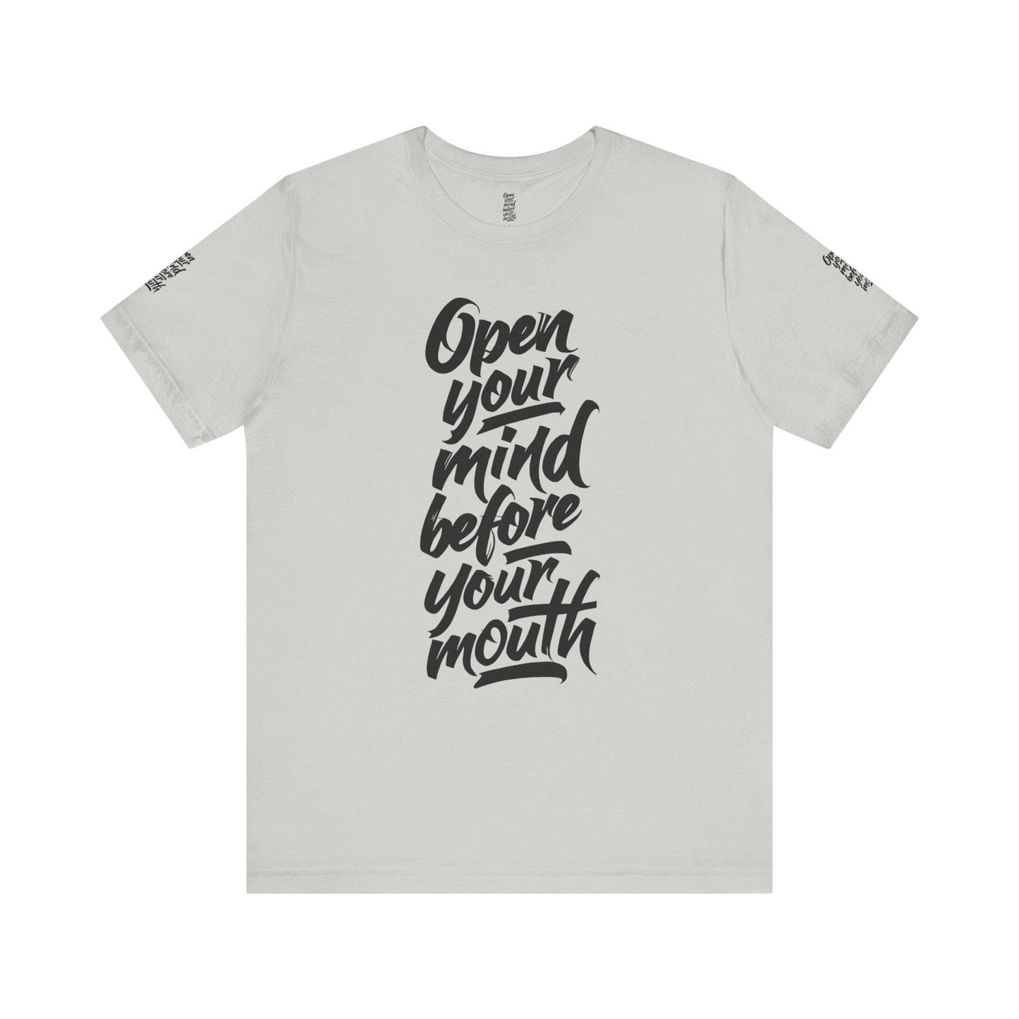 Mindful Message Tee - Unisex Jersey Short Sleeve Tee, Inspirational Shirt, Gift for Friends, Motivation Wear, Casual Outfit