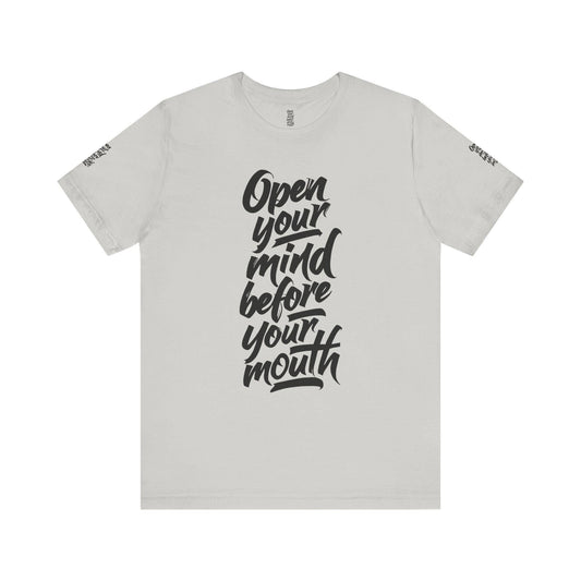 Mindful Message Tee - Unisex Jersey Short Sleeve Tee, Inspirational Shirt, Gift for Friends, Motivation Wear, Casual Outfit