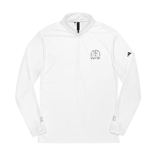Adidas® Quarter-Zip Pullover - Stylish Sportswear, Ideal for Gym, Casual Wear, Outdoor Activities, Gift for Fitness Enthusiasts