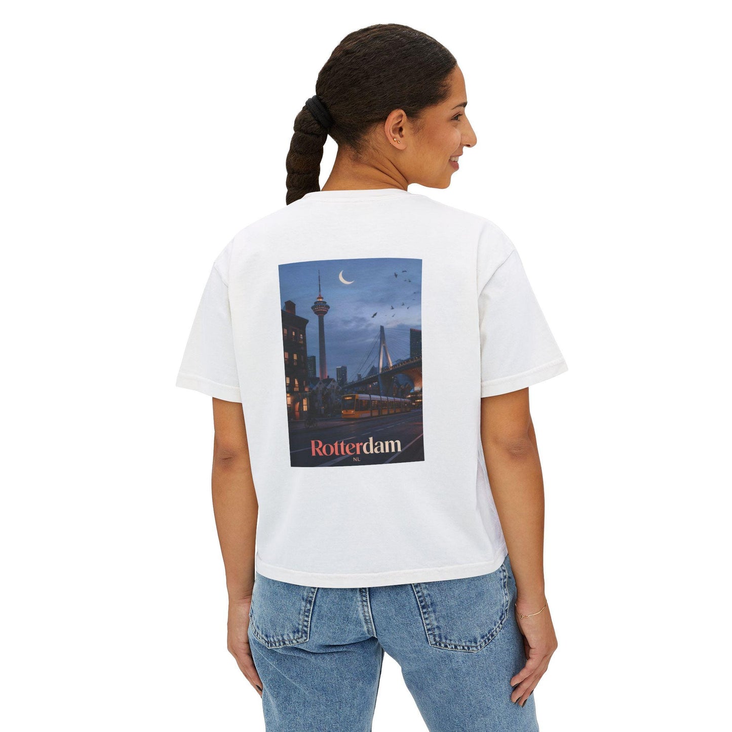 Women's Boxy Tee and Modern Rotterdam