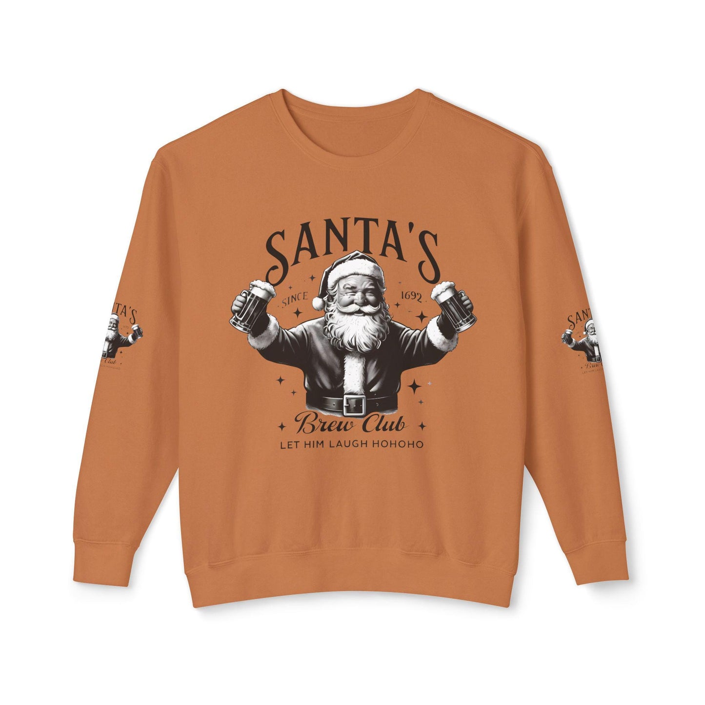 Santa's Brew Club Crewneck Sweatshirt, Unisex Holiday Sweatshirt, Christmas Gift, Cozy Winter Sweater, Funny Christmas Apparel, Santa [...]