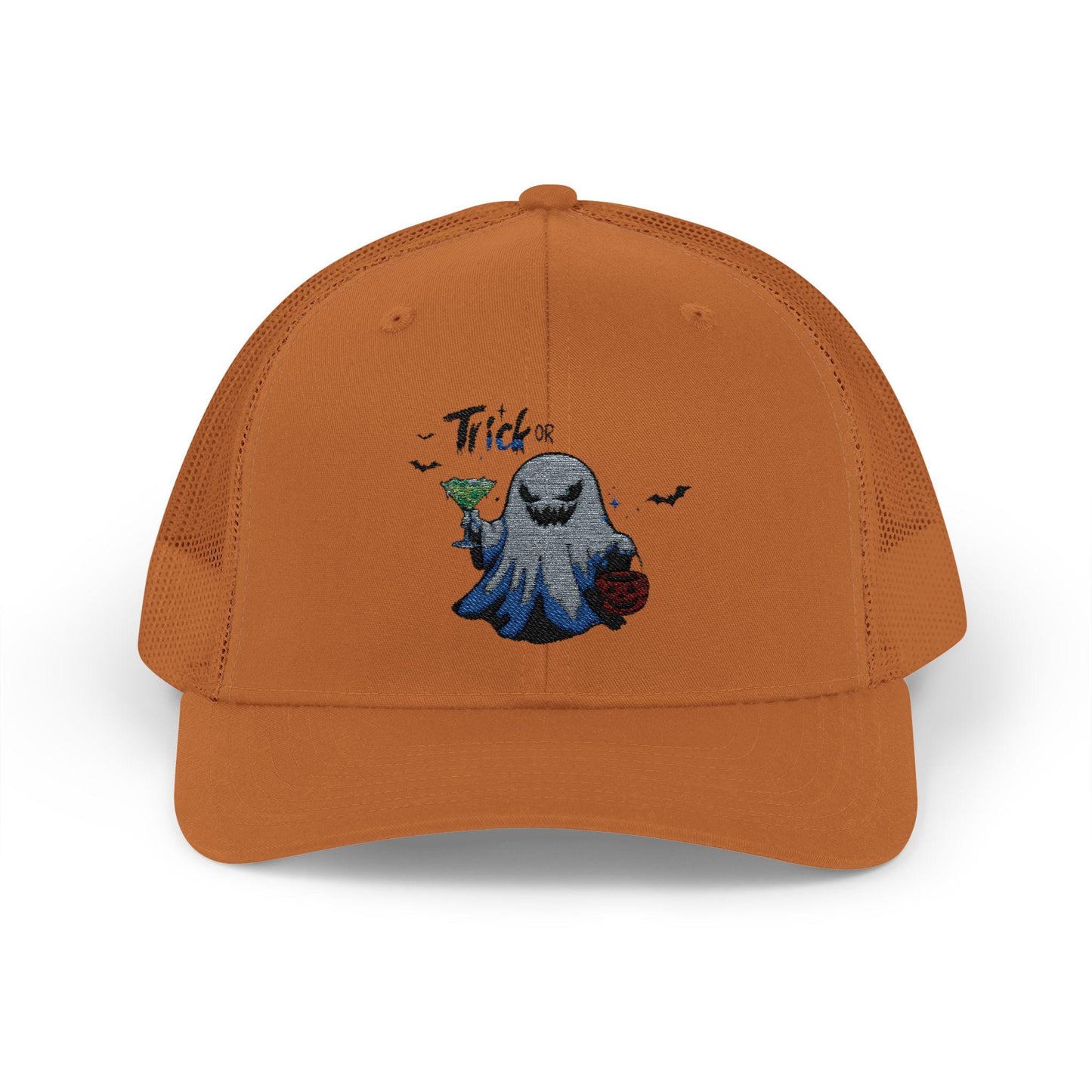 Whimsical Trick-or-Treat Snapback Cap, Halloween Hat, Kid's Costume Accessory, Festive Fashion, Trick or Treat Cap