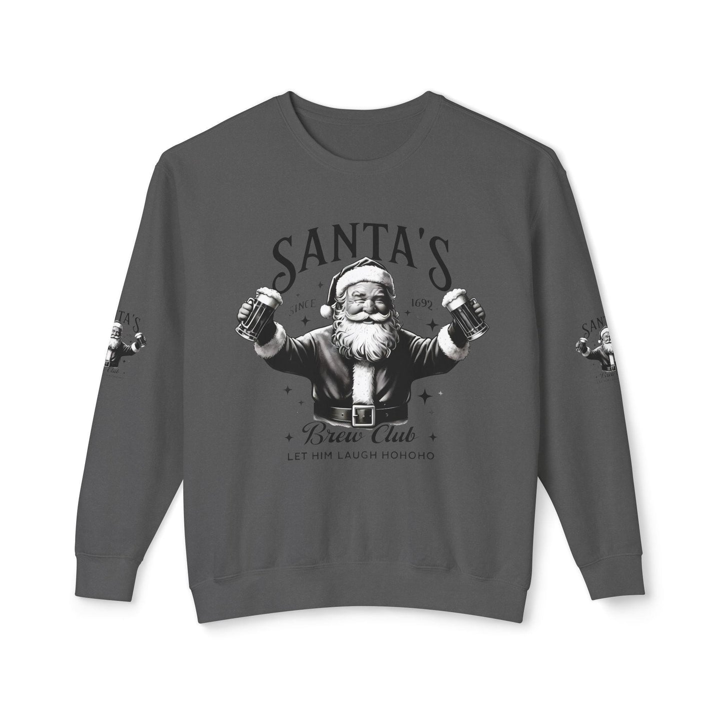 Santa's Brew Club Crewneck Sweatshirt, Unisex Holiday Sweatshirt, Christmas Gift, Cozy Winter Sweater, Funny Christmas Apparel, Santa [...]