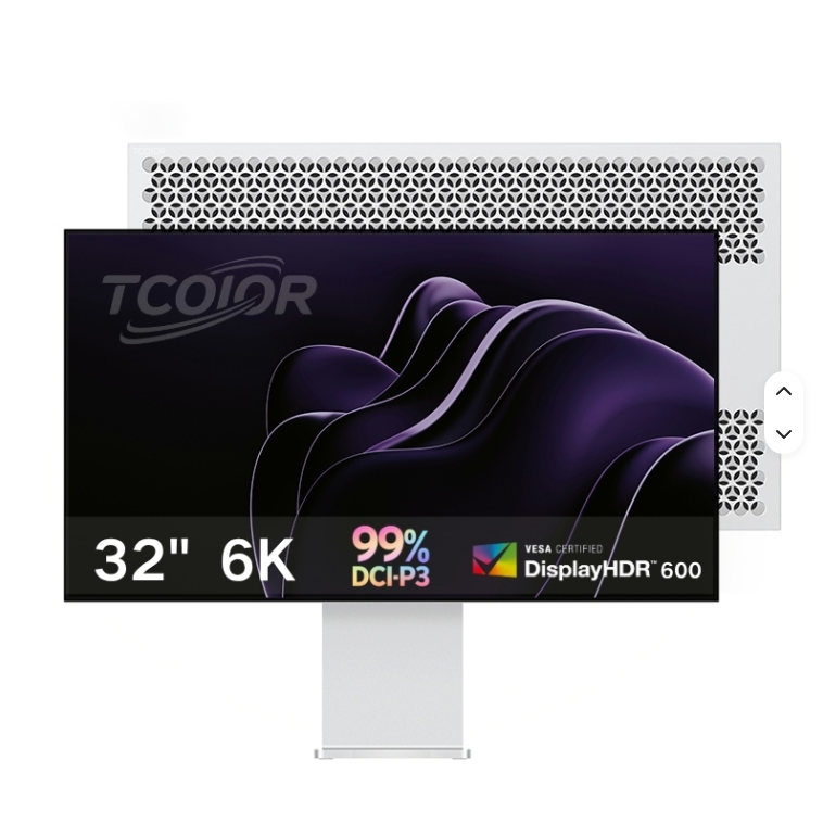 TCOLOR StudioView 32 6K monitor met 99 procent DCI-P3 en DisplayHDR 600 leveranciersclaim