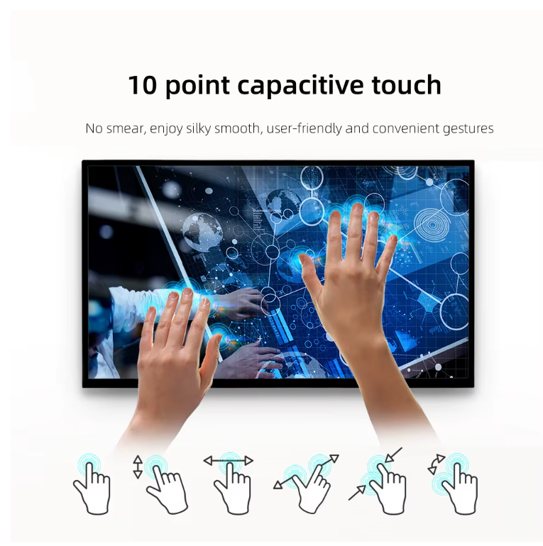 10-punts capacitief touchscreen