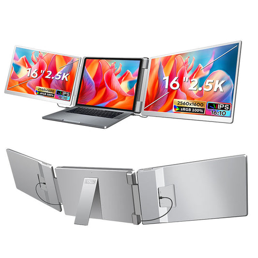 Zirnado TriView 16 Pro 2.5K triple laptop screen extender